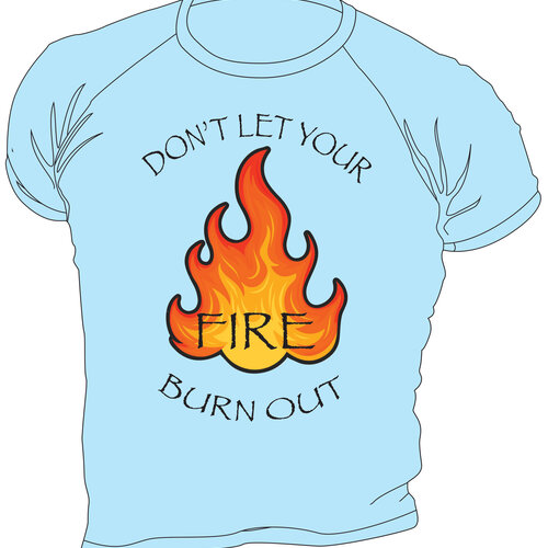 Fire Blue Shirt