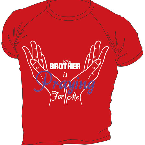 Hands Red Shirt